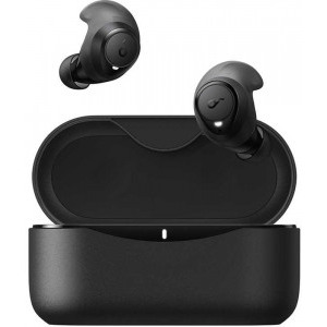 Anker Soundcore Life Dot2 True Wireless Black, sunet puternic si clar imbunatatit cu grafen, Bluetooth 5.0, certificare IPX5, USB-C