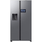 Frigider Side By Side Samsung RS90F65EDTEO, 621 L, Clasa D, Full No Frost, Digital Inverter, AI Home, All Around Cooling, Metal Cooling, AI Energy, SmartThings, Dozator de apa & gheata, Control electronic, 178 cm, Inox