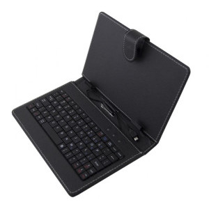 Accesoriu tableta Esperanza Husa tableta cu tastatura Madera, 7.85 inch, negru