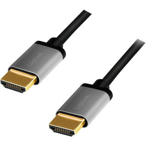 Cablu video Logilink CHA0102 HDMI Male - HDMI Male, v2.0, 3 m, Negru