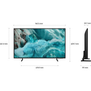 Samsung Smart TV QLED QE43Q7F2 Seria Q7F2 108cm negru 4K UHD HDR