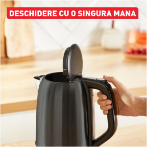 Tefal Subito KO5S08E0, 2400W, 1.7L, Negru