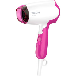 Philips SalonDry Compact BHD003/00, 1400W, Alb/Roz