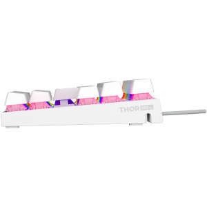 Genesis THOR 303 TKL RGB Outemu Peach Silent Switch Mecanica White