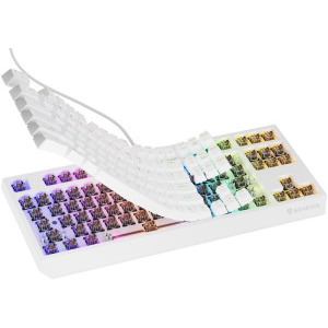 Genesis THOR 230 TKL RGB White Outemu Brown Switch Mecanica