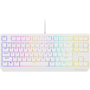 Genesis THOR 230 TKL RGB White Outemu Brown Switch Mecanica
