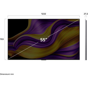 LG Smart TV OLED55G51LW Seria evo AI G5 139cm 4K UHD HDR