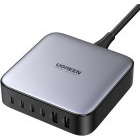 Incarcator retea Ugreen CD271, 4x USB-C, 2x USB, Quick Charge 200 W, GaN, Grey