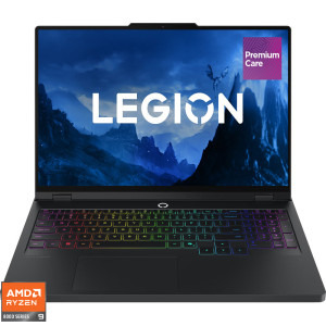 Laptop Lenovo Gaming 16'' Legion Pro 5 16ADR10, WQXGA IPS 240Hz, Procesor AMD Ryzen™ 9 8940HX (64M Cache, up to 5.30 GHz), 32GB DDR5, 1TB SSD, GeForce RTX 5060 8GB, No OS, Eclipse Black, 3Yr Onsite Premium Care