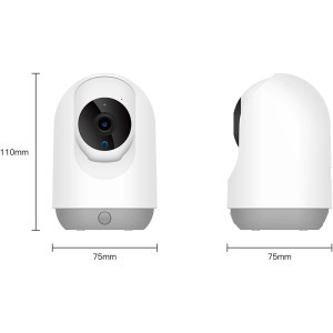 Tellur WiFi Smart, 3MP, UltraHD, Autotracking, PTZ, Alb