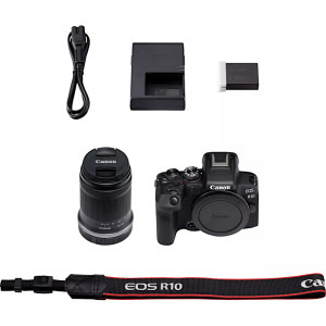 Canon EOS R10 Body Black + Obiectiv RF-S 18-150mm F3.5-6.3 IS STM