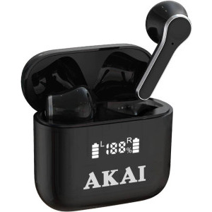 Akai In-Ear, BTE-J101, TWS, Black