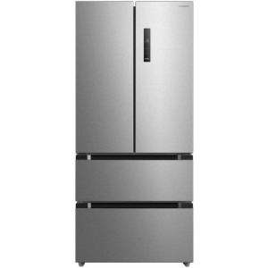 Frigider Side By Side Heinner HCFD-M516INVXE++, 516 L, Clasa E, No Frost, Inverter, ADT Fresh, Vario Temp, Control electronic, Iluminare LED, 190 cm, Inox
