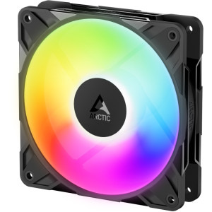 ARCTIC AC P12 Pro Reverse ARGB 120mm Black Three Fan Pack