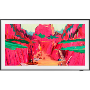 Samsung Smart TV The Frame Pro Neo QLED QE75LS03FW Seria LS03FW 189cm negru 4K UHD HDR