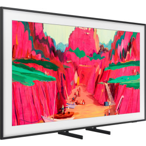 Samsung Smart TV The Frame Pro Neo QLED QE85LS03FW Seria LS03FW 214cm negru 4K UHD HDR