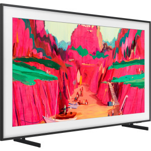 Samsung Smart TV The Frame Pro Neo QLED QE85LS03FW Seria LS03FW 214cm negru 4K UHD HDR
