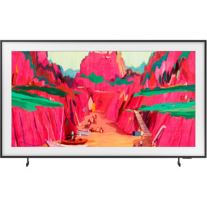 Samsung Smart TV The Frame Pro Neo QLED QE85LS03FW Seria LS03FW 214cm negru 4K UHD HDR