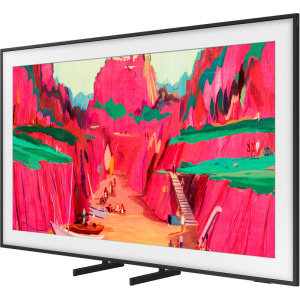 Samsung Smart TV The Frame Pro Neo QLED QE85LS03FW Seria LS03FW 214cm negru 4K UHD HDR