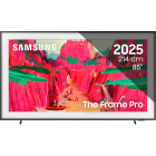 Televizor LED Samsung Smart TV The Frame Pro Neo QLED QE85LS03FW Seria LS03FW 214cm negru 4K UHD HDR