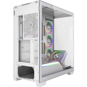 Gaming GREUCEANU Ultra Alb, Intel Core Ultra 7 265KF 3.9GHz, 32GB DDR5, 2TB SSD, RTX 5070 Ti 16GB GDDR7, Iluminare RGB, Windows 11 Home (Game Ready)