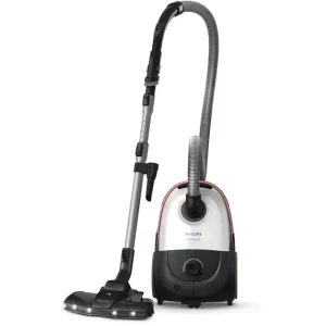 Philips Seria 6000 XD6122/12, cu sac, 750W, 4L, Alb/Negru
