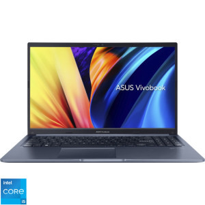ASUS 15.6'' Vivobook 15 F1502VA, FHD, Procesor Intel® Core™ i5-13420H (12M Cache, up to 4.60 GHz), 8GB DDR4, 512GB SSD, Intel UHD, No OS, Quiet Blue
