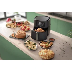 Philips Friteuza cu aer cald Airfryer XXL Seria 5000 HD9285/93, 2000W, 7.2L, Negru