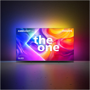 Philips Smart TV 85PUS9010/12 Seria PUS9010/12 215cm gri 4K UHD HDR Ambilight pe 3 laturi