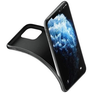 3MK Protectie pentru spate, material TPU pentru iPhone 11, culoare Black