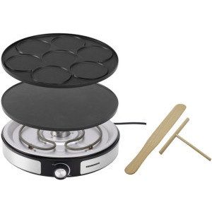 Heinner Aparat de facut clatite HCPM-F15RVSS, 1500W, Argintiu/Negru