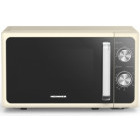 Cuptor cu microunde Heinner HMW-MD20MRCR, 20 L, 800 W, Crem