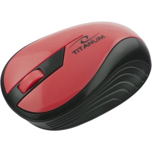 Mouse Esperanza Rainbow TM114R Black/Red
