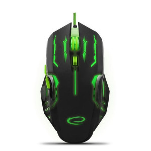 Mouse Gaming Esperanza Apache EGM403G Black/Green