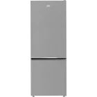 Combina frigorifica Beko B3RCNE564HXB, 490 L, Clasa E, No Frost, HarvestFresh, AeroFlow, Control electronic, 192 cm, Metal Look