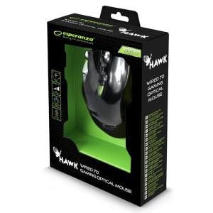 Esperanza Hawk EGM401KG Black/Green