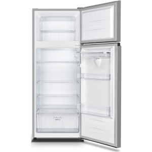 Heinner HF-205SWDF+, 205 L, Clasa F, Dozator de apa, Iluminare LED, 143 cm, Argintiu