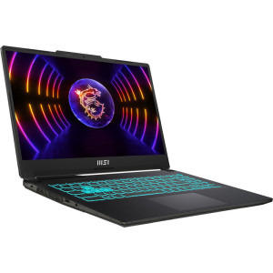 MSI Gaming 15.6'' Cyborg 15 A12UC, FHD 144Hz, Procesor Intel® Core™ i5-12450H (12M Cache, up to 4.40 GHz), 16GB DDR5, 512GB SSD, GeForce RTX 3050 4GB, Free DOS, Black