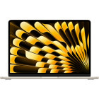 Laptop Apple 13.6'' MacBook Air 13 with Liquid Retina, Apple M3 chip (8-core CPU), 8GB, 256GB SSD, Apple M3 8-core GPU, macOS, Starlight, INT keyboard, 2024
