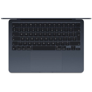 Apple 13.6'' MacBook Air 13 with Liquid Retina, Apple M3 chip (8-core CPU), 8GB, 256GB SSD, Apple M3 8-core GPU, macOS, Midnight, INT keyboard, 2024