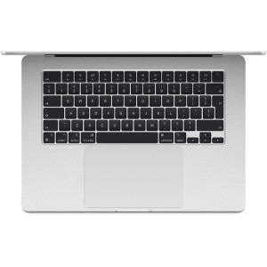Apple 15.3'' MacBook Air 15 with Liquid Retina, Apple M3 chip (8-core CPU), 8GB, 256GB SSD, Apple M3 10-core GPU, macOS, Silver, INT keyboard, 2024