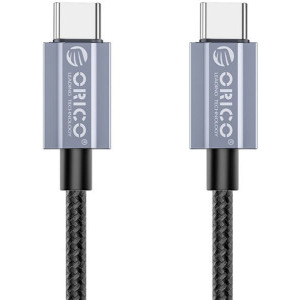 Orico GQA100 USB-C Male la USB-C Male, 2 m Black, amperaj maxim suportat 5A