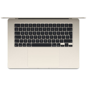 Apple 15.3'' MacBook Air 15 with Liquid Retina, Apple M3 chip (8-core CPU), 8GB, 256GB SSD, Apple M3 10-core GPU, macOS, Starlight, INT keyboard, 2024