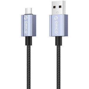 Orico GQAM10, USB Male la microUSB Male, 1 m, Black