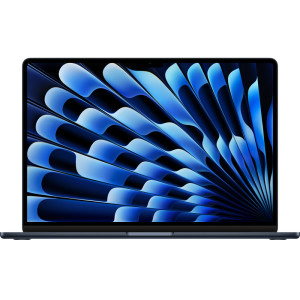 Apple 15.3'' MacBook Air 15 with Liquid Retina, Apple M3 chip (8-core CPU), 8GB, 256GB SSD, Apple M3 10-core GPU, macOS, Midnight, INT keyboard, 2024