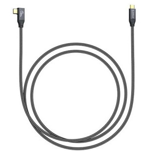 Orico CL32, USB-C Male la USB-C unghi 90° 1 m, Black