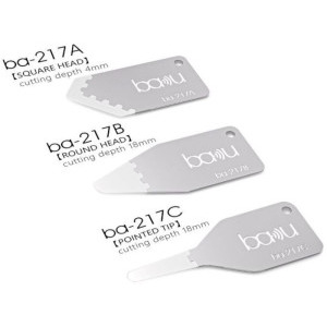 Baku Clips Metalic Baku BA-217, 3-in-1