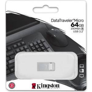 Kingston DataTraveler Micro G2 64GB USB 3.2