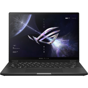 ASUS Gaming 13.4'' ROG Flow X13 GV302XV, QHD+ 165Hz Touch, Procesor AMD Ryzen™ 9 7940HS (16M Cache, up to 5.2 GHz), 16GB DDR5, 1TB SSD, GeForce RTX 4060 8GB, Win 11 Pro, Off Black
