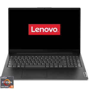 Lenovo 15.6'' V15 G4 AMN, FHD, Procesor AMD Ryzen™ 5 7520U (4M Cache, up to 4.3 GHz), 8GB LPDDR5, 256GB SSD, AMD Radeon 610M, No OS, Business Black
